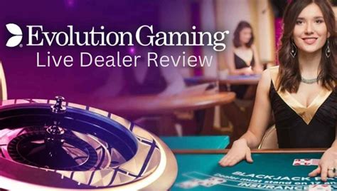 evolution online casino dealer